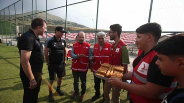 Kızılay Danışmanlığında Kadayıf Dolması İkramı