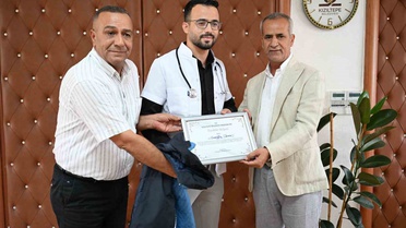 Kızıltepe Belediyesinde çalışan zabıta memuru azmiyle doktor oldu