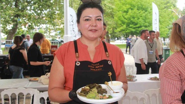Ordu Gastronomi Festivali: Zeytinyağlı fındık yaprağı sarması dikkat çekti