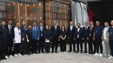 Bakan Memişoğlu'ndan Ventilatör Tesisi Ziyareti