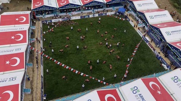 Arnavutköy’de ata sporu heyecanı: 11. Geleneksel Yağlı Güreşler Dursunköy’de düzenlendi