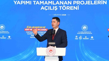 Bakan Kurum: 'Her yetişemezsiniz iddiasına, yeni bir anahtar teslimiyle cevap verdik'