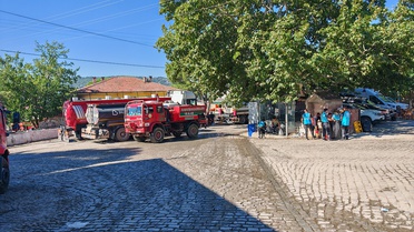 Gömeç'teki Yangın 4. Gününde Kontrol Altına Alınıyor