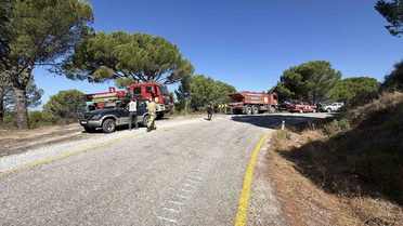 Balıkesir'deki Yangınlarda Mücadele Devam Ediyor