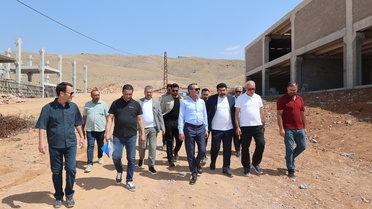 Başkan Şerifoğulları, mobilyacılar sitesinde incelemelerde bulundu