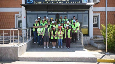 BASKİ'den Tıp Öğrencilerine Su Tesisinde Teknik Gezi