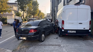 Bursa'da Motosiklet Kazası: Sürücü Ağır Yaralandı