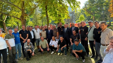 Büyük Birlik Partisi heyeti, Güvenpark’ta şehit yakınları ve gazileri ziyaret etti