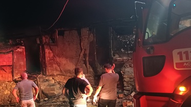 İskilip'te Yangın: 2 Ev Kullanılamaz Hale Geldi
