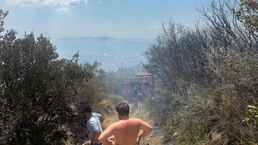 Erdek'te Yangın Kontrol Altına Alındı