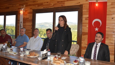 Gülnar'da Protokol Üyeleri İçin Yemek Programı