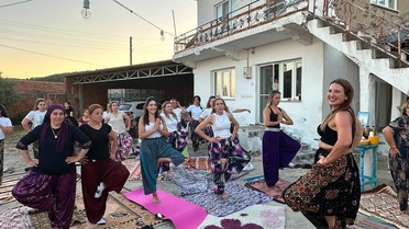 Gelibolu'da Kadınlardan Stres Atma Etkinliği