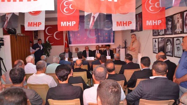 MHP Bulanık İlçe Kongresi yapıldı: Zafer Yıkılmaz güven tazeledi