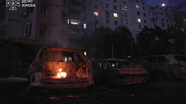 Rusya'nın Kiev'e düzenlediği füze saldırılarında en az 9 kişi öldü