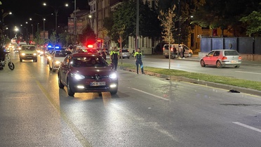 Sivas'ta Motosiklet ve Elektrikli Bisiklet Çarpıştı