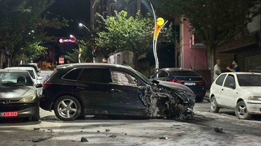 Bafra'da Trafik Kazası: 6 Araç Hasar Gördü