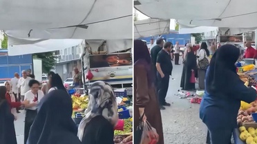 Pazarda 'seçmece' tartışması kanlı bitti: Esnaf, kadının kafasını kırdı