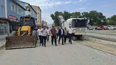 Diyadin’de 4 Km Asfaltlama Başladı