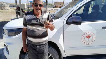 Kızıl Şahin Çiftçinin Dikkatiyle Kurtarıldı