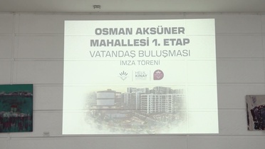 Karabağlar'da kentsel dönüşümde ilk uzlaşma imzaları atıldı