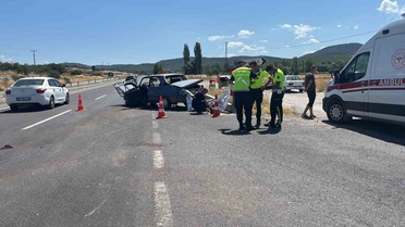 Trafik Kazası: 1 Ölü, 4 Yaralı