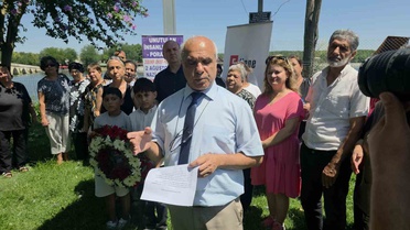 Edirne'de Roman Soykırımı Anma Günü