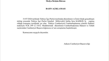 Kadıgil'e Soruşturma Başlatıldı
