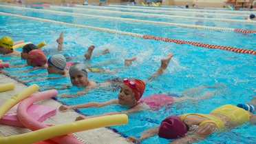 Tepebaşı Belediyesi Su Sporları Merkezi'ne yaz döneminde de yoğun ilgi
