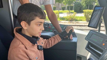 Tramvay tutkunu Miraç’ın hayali gerçek oldu
