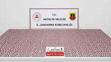 Antalya'da Uyuşturucu Hap Operasyonu