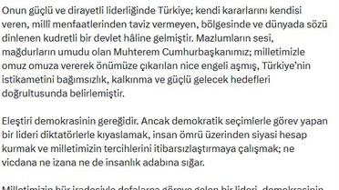 Bakan Çiftçi'den Cumhurbaşkanı Erdoğan'a yönelik ifadelere kınama