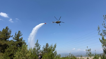 Bursa Orhaneli'nde Orman Yangını Kontrol Altına Alındı