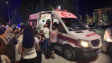 Erzurum'da Bodrum Katında Yangın