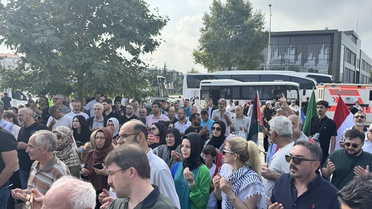 Filistin Konvoyu Sakarya'dan Uğurlandı