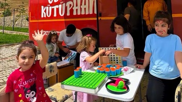 Bayburt'ta Gezici Kütüphane Etkinlikleri
