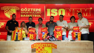 Göztepe Basketbol Takımı ISONEM ile Sponsorluk Anlaşması İmzaladı