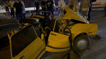 İskenderun'da Zincirleme Kazada 1 Ölü, 4 Yaralı