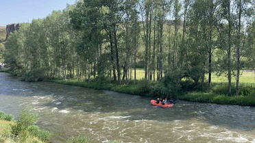 Akyaka Kanyonu'nda Rafting Eğitimi