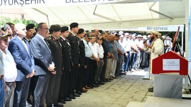 Kıbrıs Gazisi İzzettin Ağın Son Yolculuğuna Uğurlandı