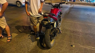 Menteşe'de Motosiklete Çarpan Araç Kaçtı