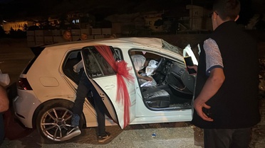 Gelin arabası takla attı: Damat ve gelin hafif yaralandı