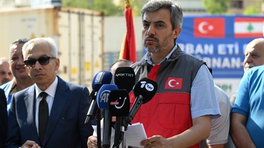 Türkiye'den Lübnan'a 280 ton kurban eti yardımı