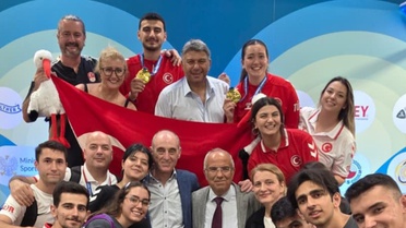 Milli Sporcular Altın Madalya Kazandı