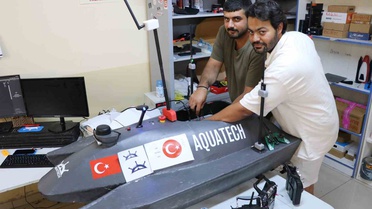 Öğrencilerden Otonom İnsansız Deniz Aracı