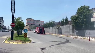 Gebze Adliyesi'nde güneş paneli yangını