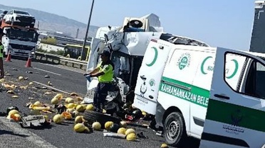 Kahramankazan'da Trafik Kazası: 1 Ölü, 2 Yaralı