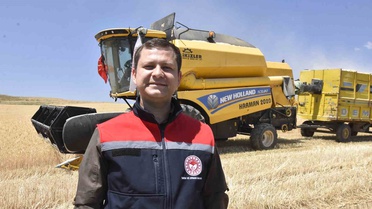Tatvan'da Buğday Hasadı Başladı, Verim Yüksek