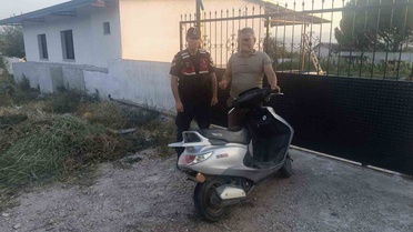 Çalınan Motosiklet Bulundu, Şüpheli Gözaltında