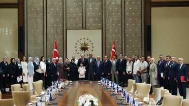 Erdoğan, Maraş'ta ölen öğrenci ailelerini kabul etti