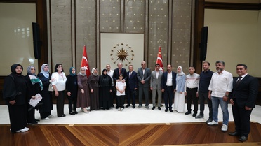 Erdoğan, Kahramanmaraş saldırısında ölen öğrencilerin ailelerini kabul etti